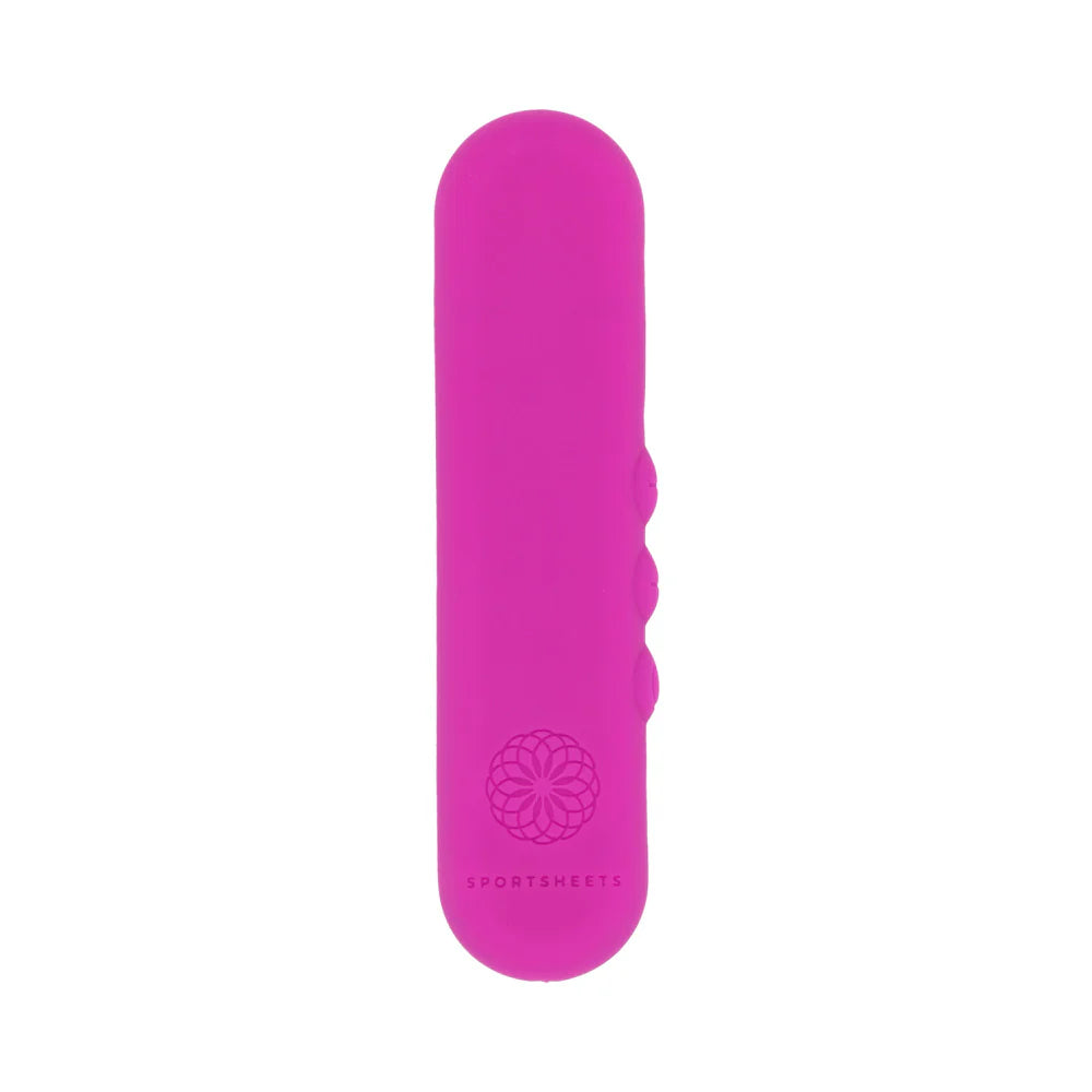 Sportsheets Pivot Flat Bullet Rechargeable Silicone Mini Vibe