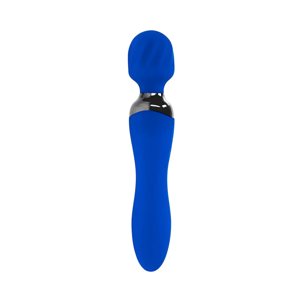 Selopa Blue Belle Rechargeable Dual-Ended Wand Silicone Vibrator