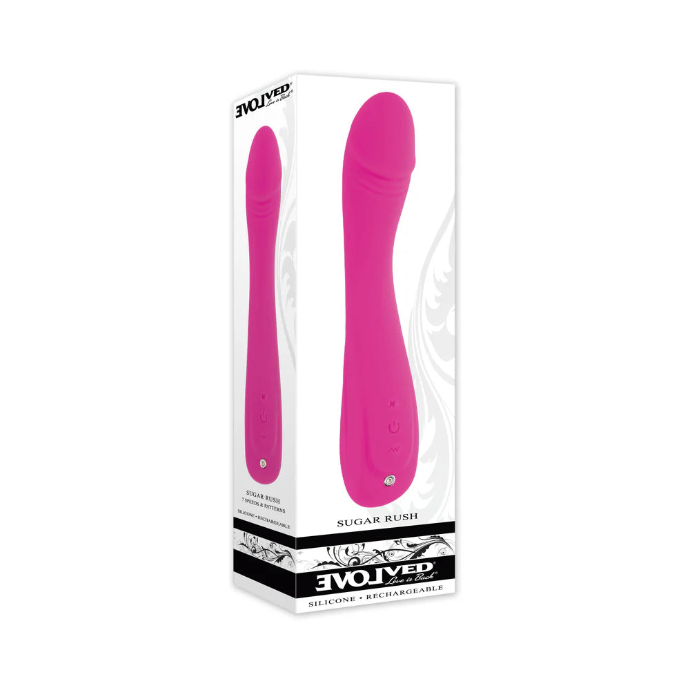 Sugar Rush Rechargeable Silicone G-Spot Vibrator