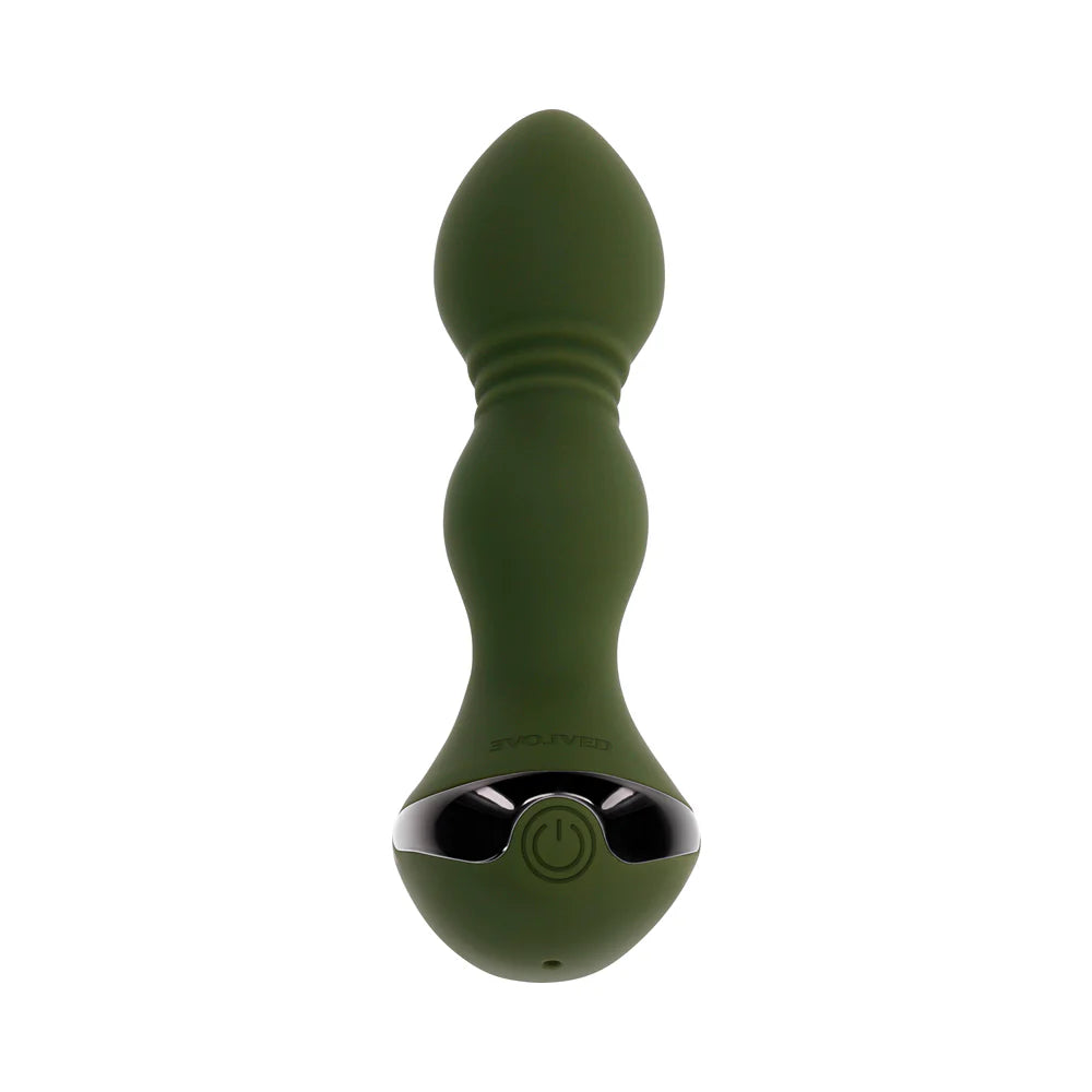 Evolved Lieutenant Rechargeable Vibrating Anal Vibrator Silicone