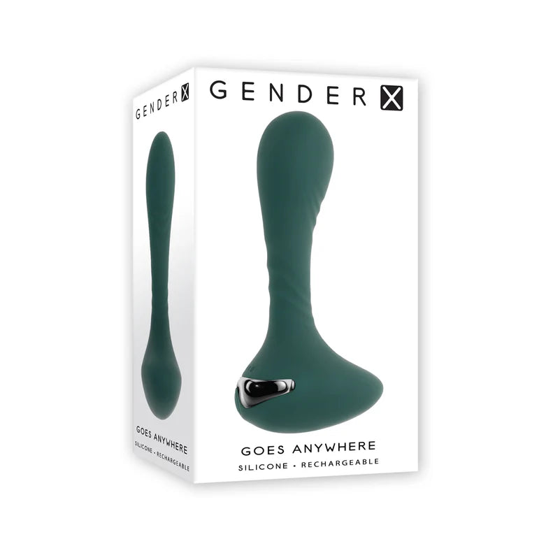 Gender X Goes Anywhere Rechargeable Silicone Anal Plug