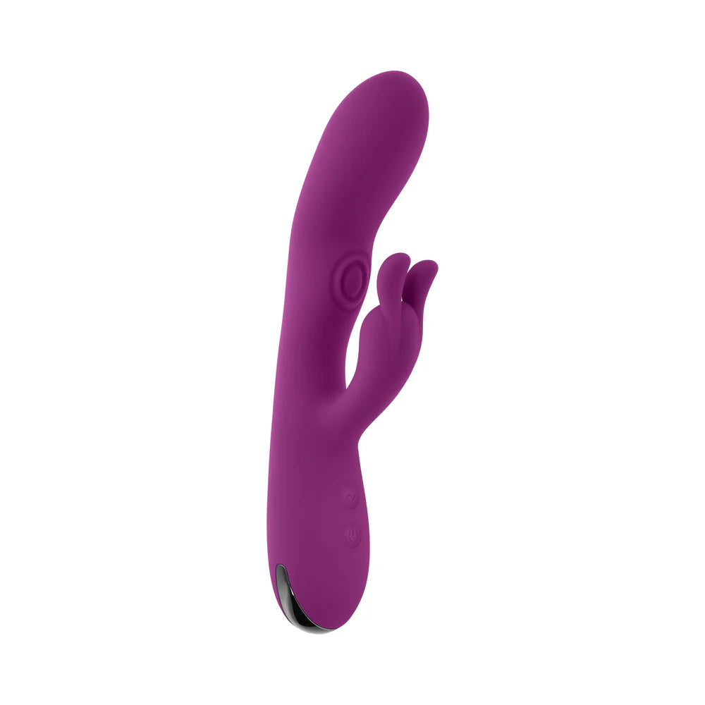 Playboy Busy Bunny Rechargeable Vibrating Dual Stimulator Vibrator Silicone