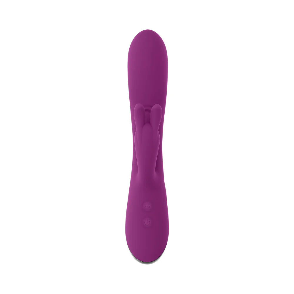 Playboy Busy Bunny Rechargeable Vibrating Dual Stimulator Vibrator Silicone