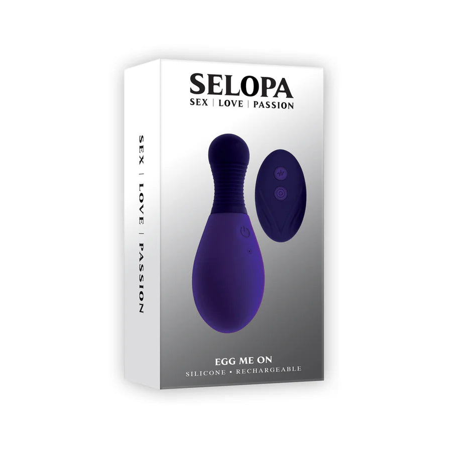 Selopa Egg on Me Rechargeable Silicone Egg Vibrator