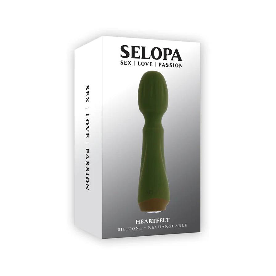 Selopa Heartfelt Rechargeable Silicone Body Wand