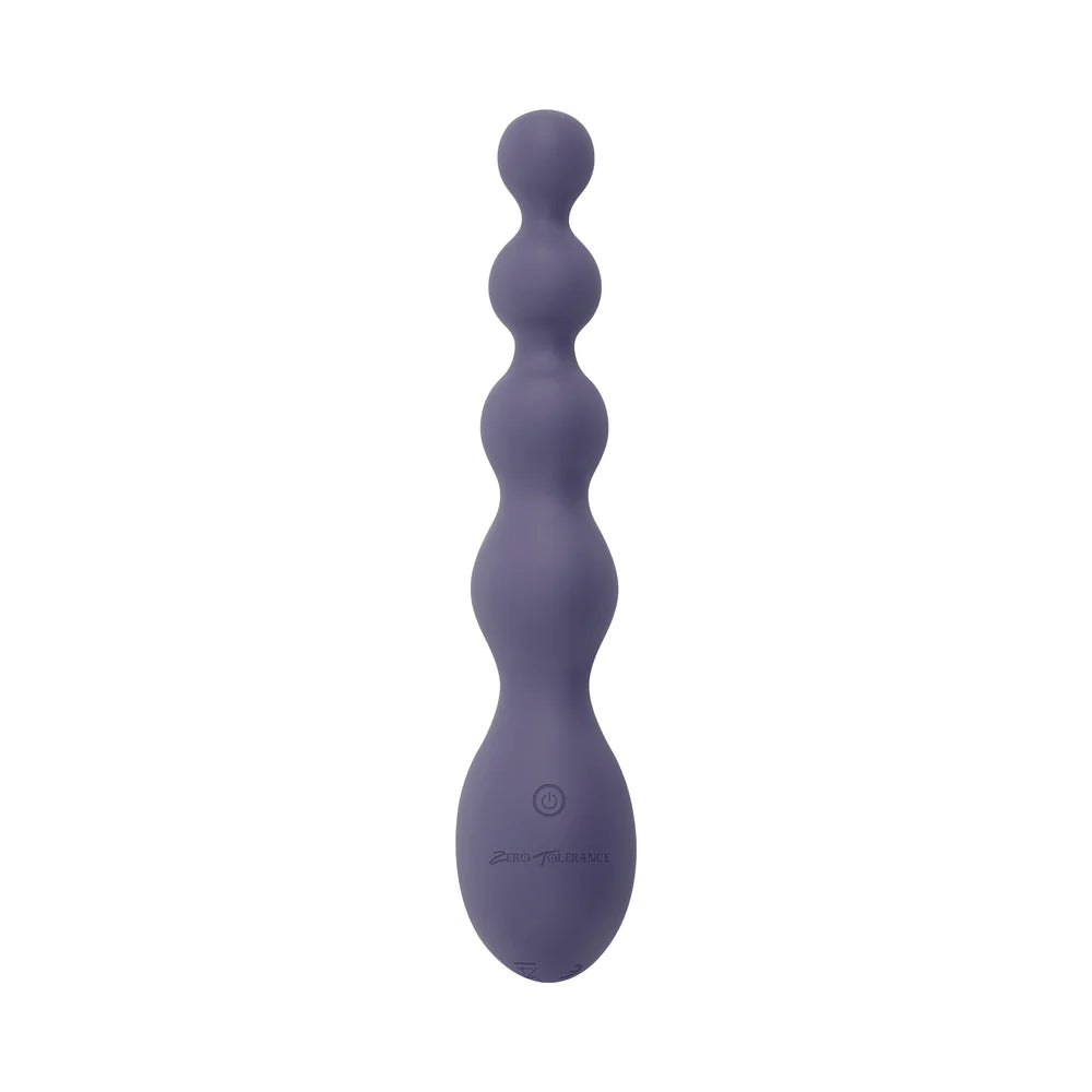 Zero Tolerance Rumpy Bumpy Rechargeable Vibrating Anal Vibrator Silicone