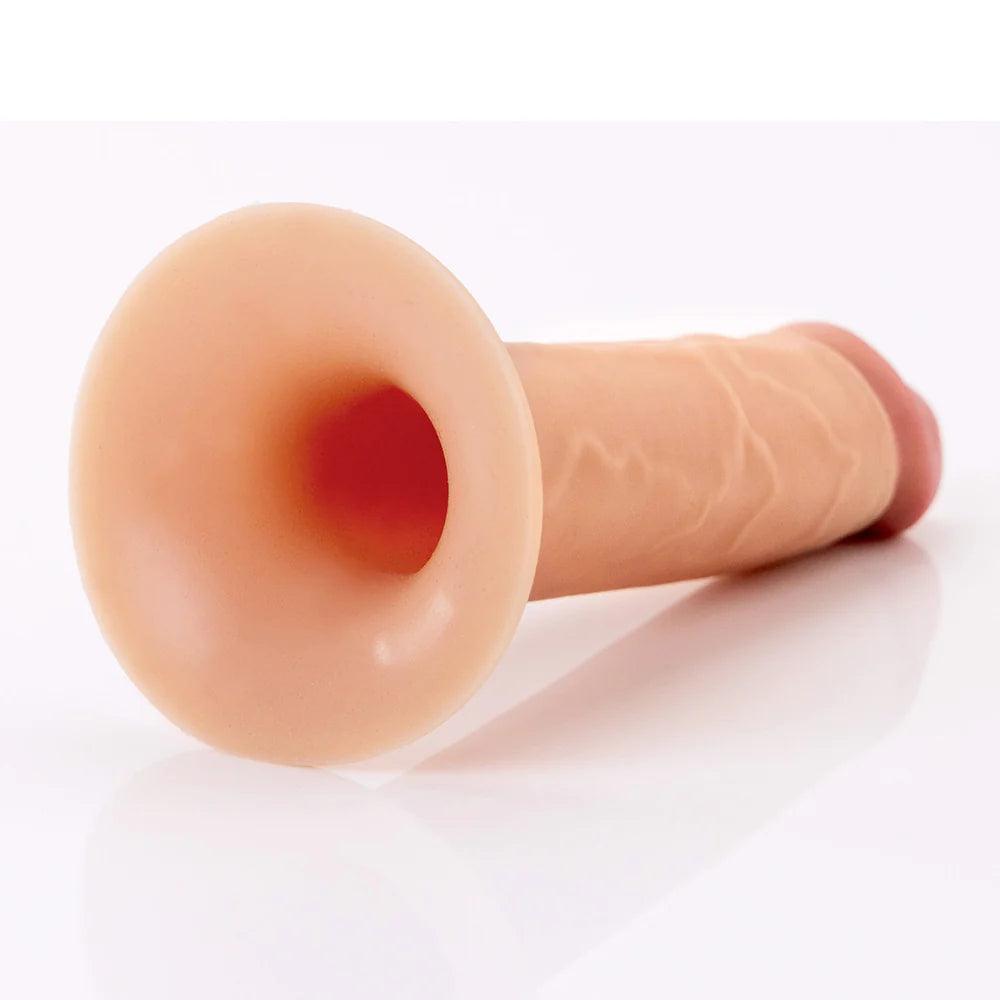 Pipedream Fantasy X-Tensions Elite Hollow Silicone Strap-On 6 in.