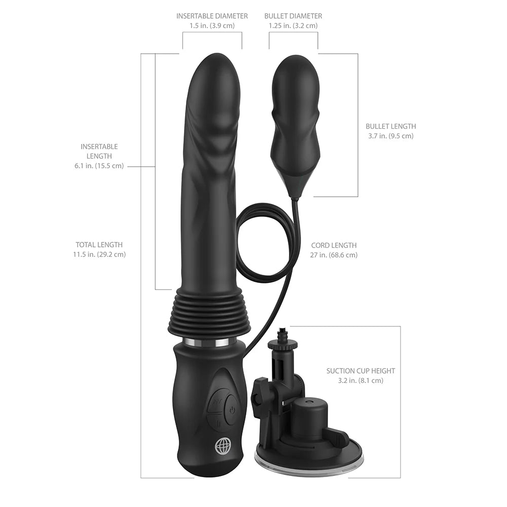 Fetish Fantasy Series Ultimate Silicone Rechargeable Thruster