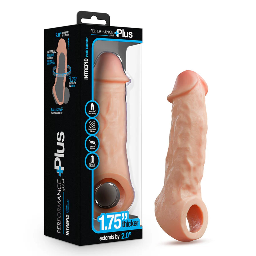 Performance Plus Intrepid Silicone Penis Xtender 2in