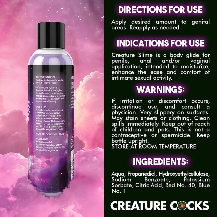 Creature Slime Purple Slime Water Based Lubricant