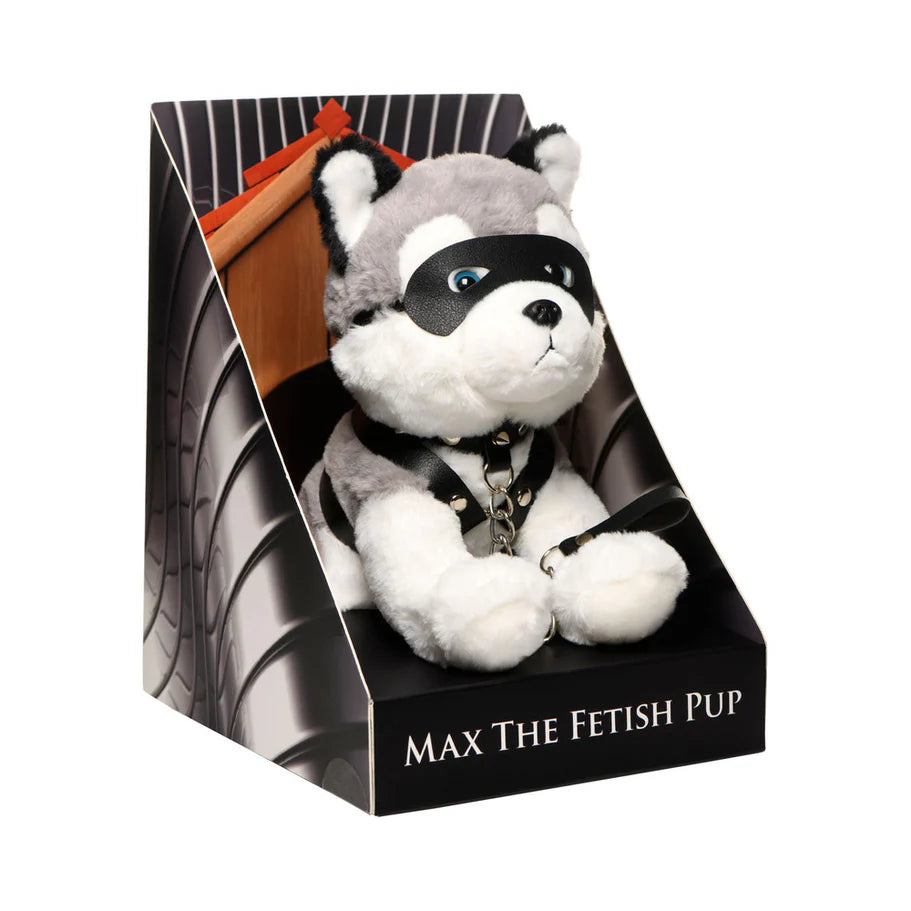 Master Series Max The Fetish Pup - Grey/White