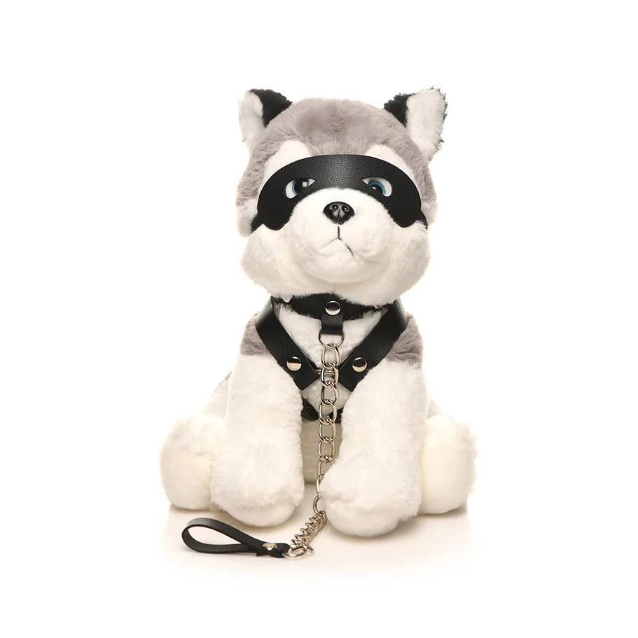 Master Series Max The Fetish Pup - Grey/White