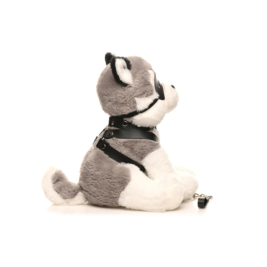 Master Series Max The Fetish Pup - Grey/White