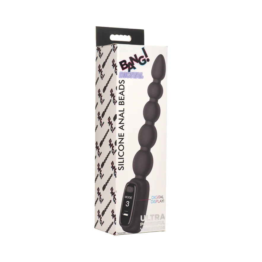 Bang! Digital Rechargeable Silicone Anal Beads