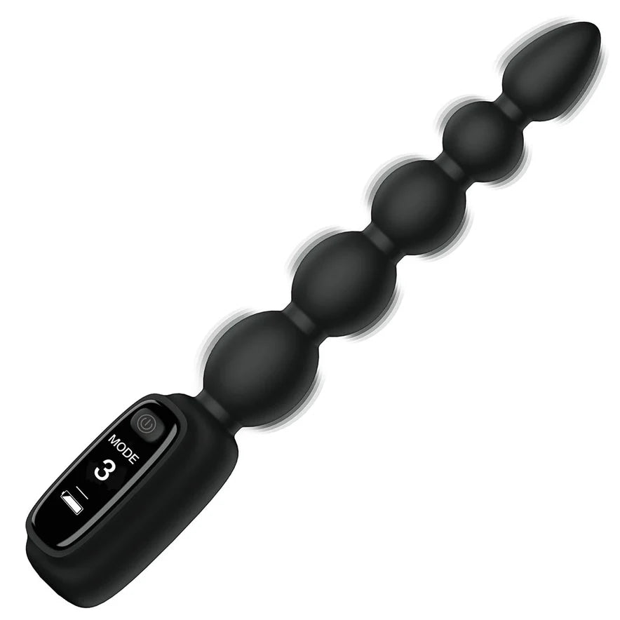 Bang! Digital Rechargeable Silicone Anal Beads