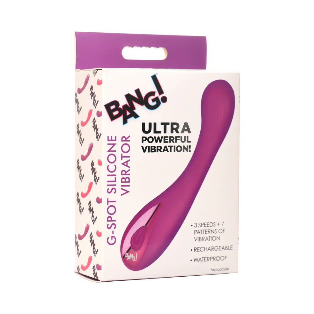 Bang! G-Spot Rechargeable Silicone Vibrator