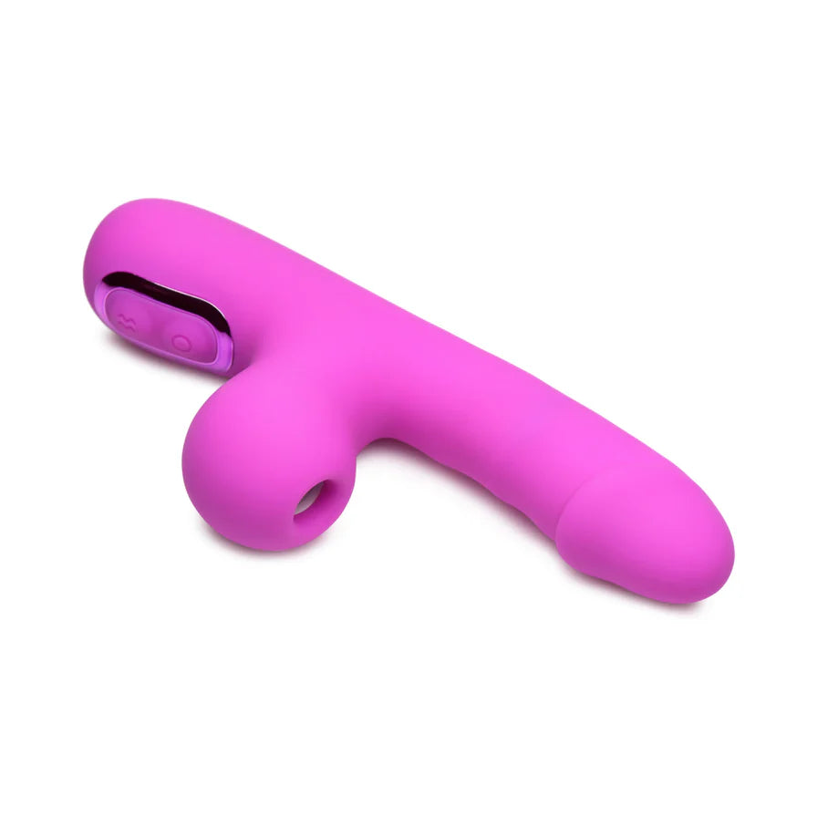 Bang! Mini Suction Rabbit Silicone Rechargeable Vibrator