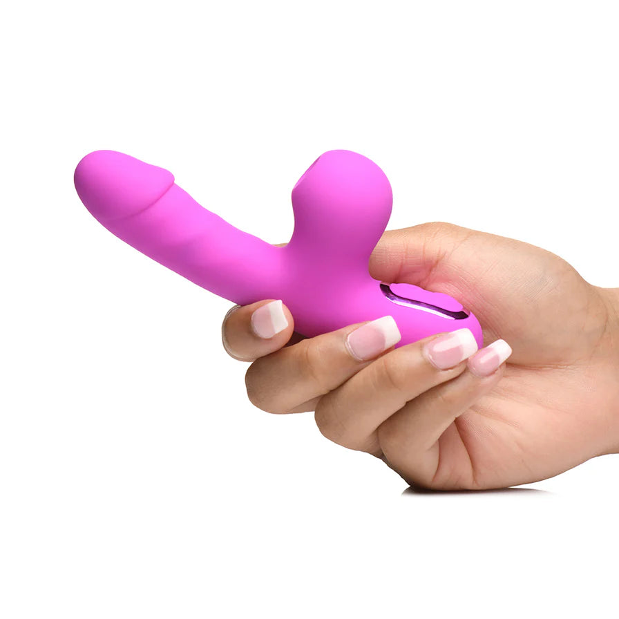 Bang! Mini Suction Rabbit Silicone Rechargeable Vibrator