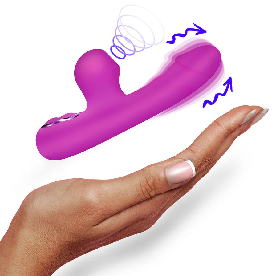 Bang! Mini Suction Rabbit Silicone Rechargeable Vibrator