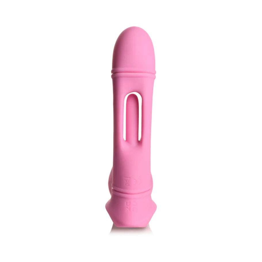 Flickers G-Flick Flicking G-Spot Rechargeable Silicone Vibrator with Remote