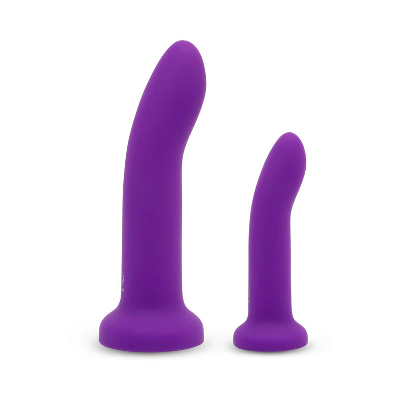 Together Duo 2-Piece 5 / 7 in. Silicone Dildo & Harness Set