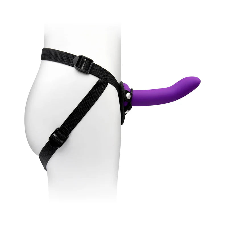 Together Duo 2-Piece 5 / 7 in. Silicone Dildo & Harness Set