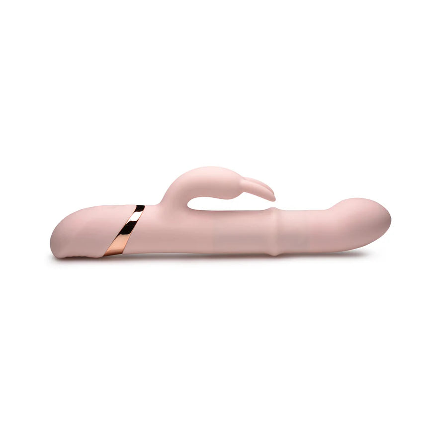 INMI 10X Bunny Slide Sliding Ring Silicone Rabbit Vibrator