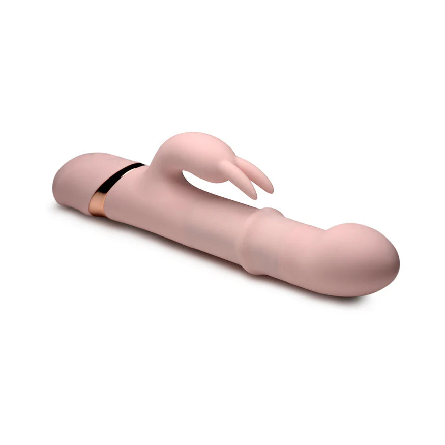 INMI 10X Bunny Slide Sliding Ring Silicone Rabbit Vibrator