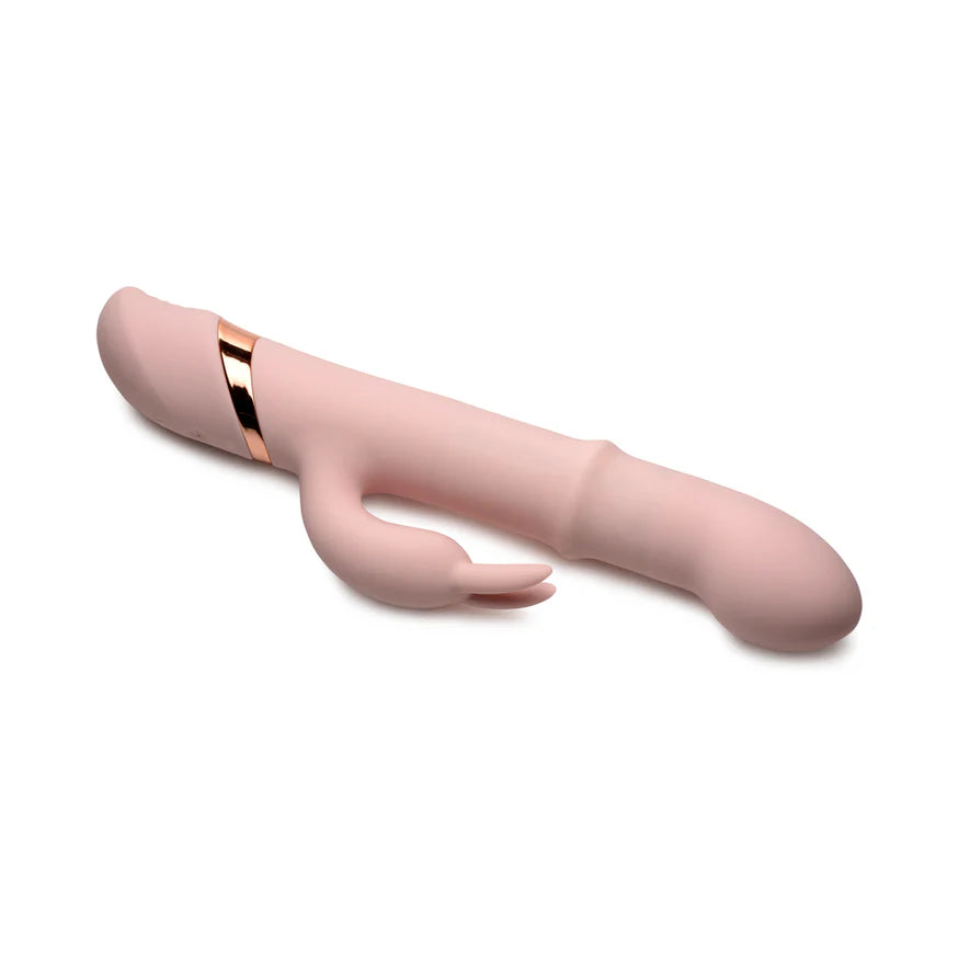 INMI 10X Bunny Slide Sliding Ring Silicone Rabbit Vibrator