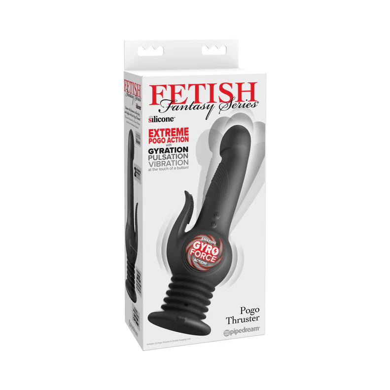 Fetish Fantasy Series Pogo Thruster Rechargeable Silicone Rabbit Vibrator