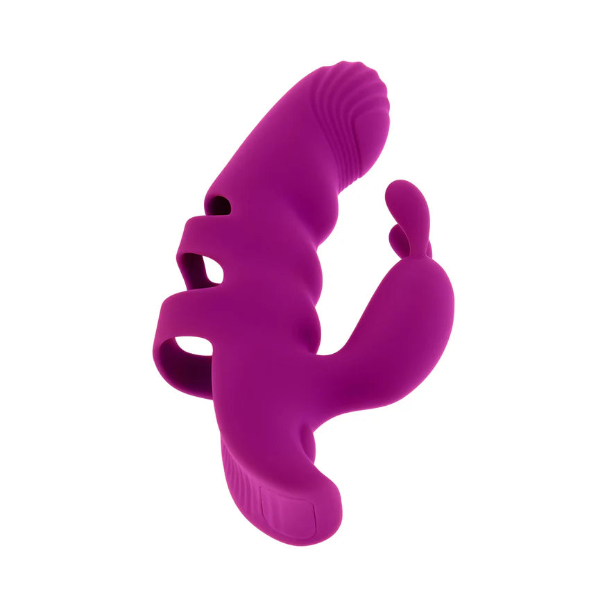 Playboy Lend a Hand Rechargeable Silicone Finger Vibrator