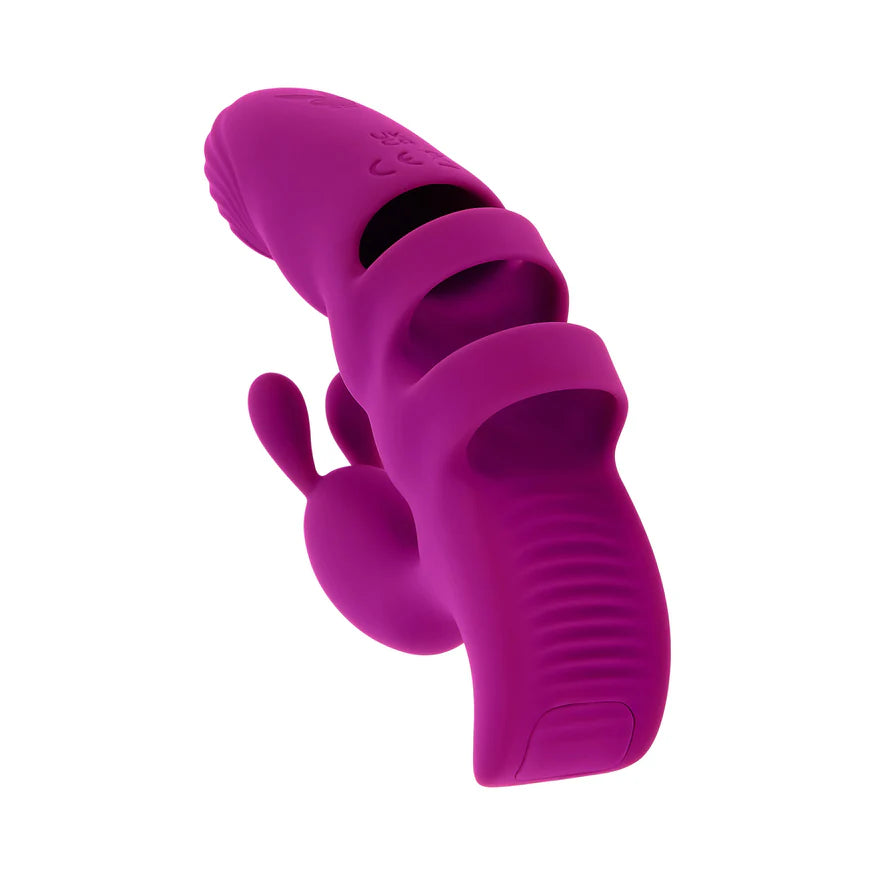 Playboy Lend a Hand Rechargeable Silicone Finger Vibrator