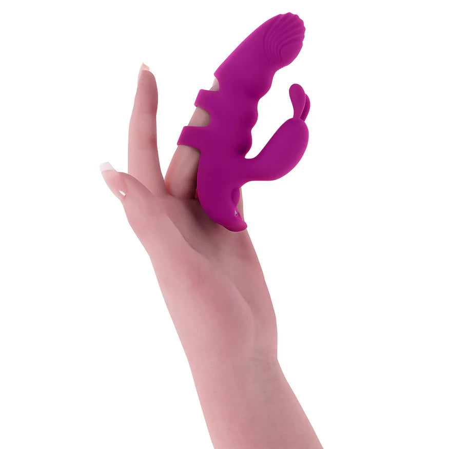 Playboy Lend a Hand Rechargeable Silicone Finger Vibrator