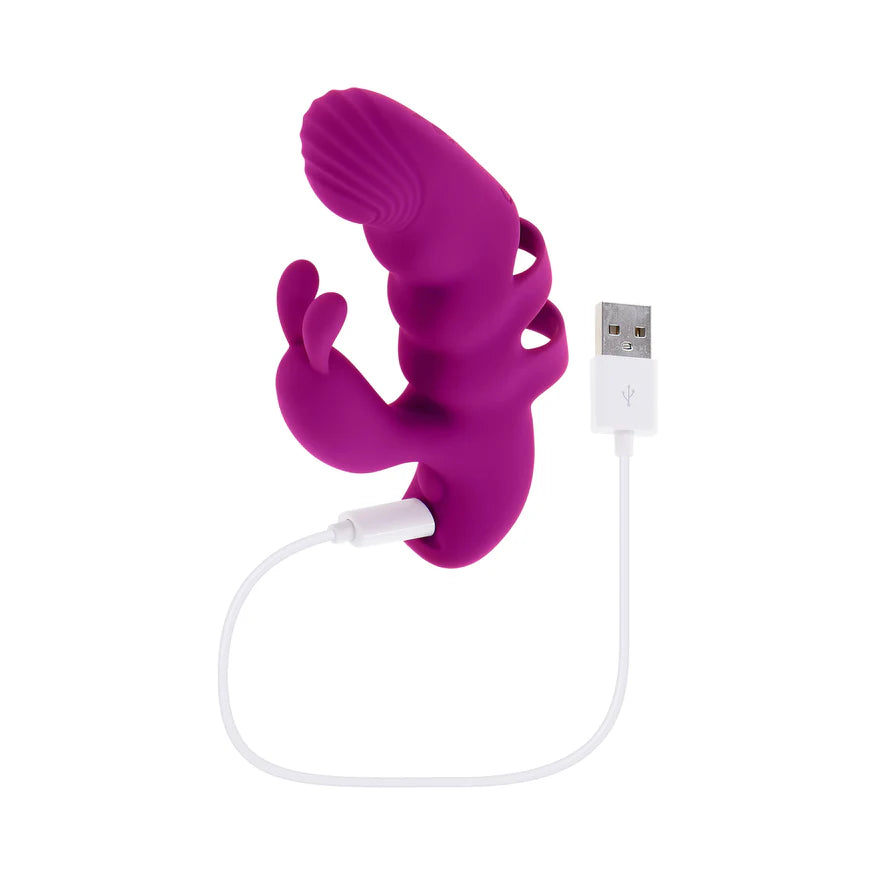 Playboy Lend a Hand Rechargeable Silicone Finger Vibrator