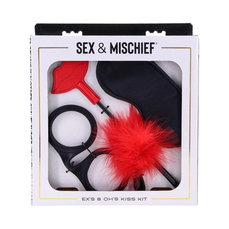 Sportsheets Sex & Mischief Ex's & Oh's Kiss Kit