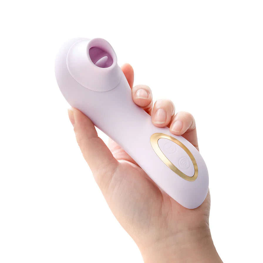 Delice Fleur Air Pulsing Vibrator Rechargeable Silicone Clitoral Vibrator