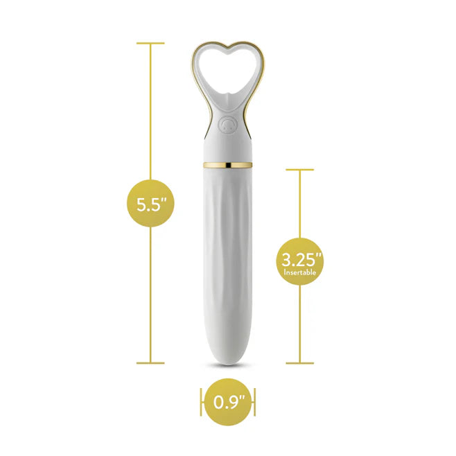 Delice Heartthrob Rechargeable Silicone Vibrator