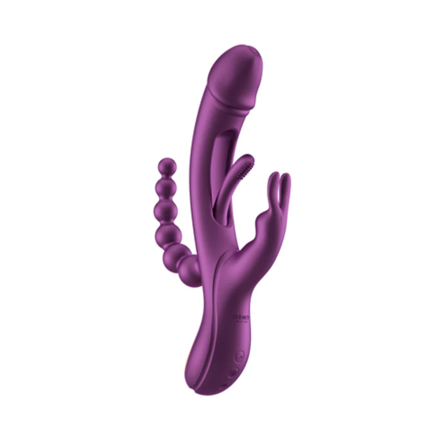 Honey Play Box Trilux Kinky Finger Rabbit Vibrator with Anal Beads