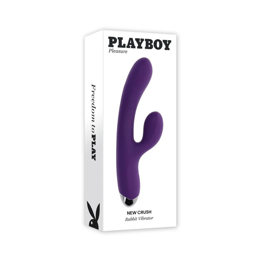 Playboy New Crush Rechargeable Silicone Dual Vibrator – Your Bold New Passion