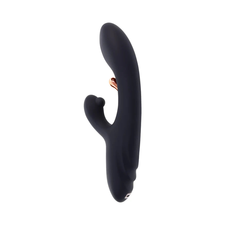 Playboy Aureus Rechargeable Silicone Triple Motor Vibrator with Remote Control – G-Spot and Clitoral Stimulation