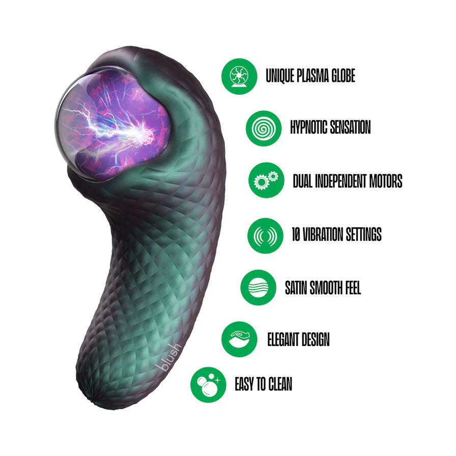 Temptasia Enchanted Serpent Rechargeable Silicone Dual Vibrator