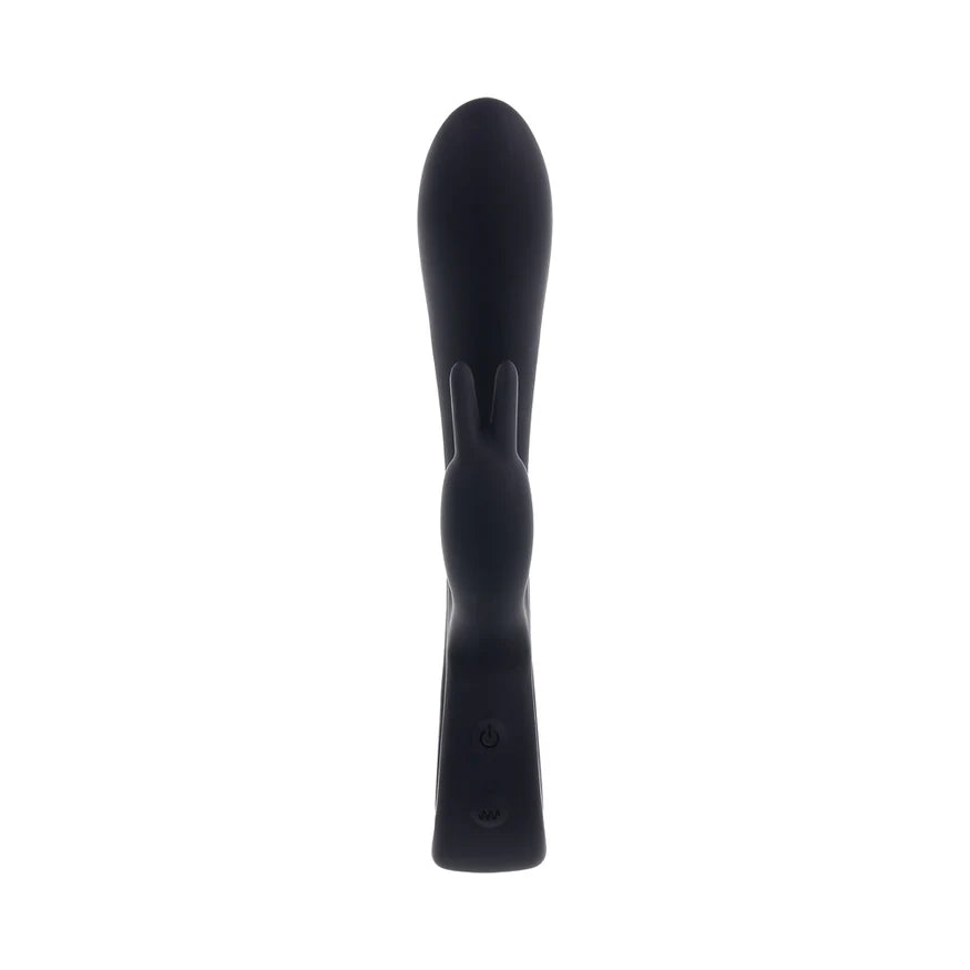 Playboy Late Night Bunny Rechargeable Silicone Dual Vibrator – Customizable Dual Motor Pleasure