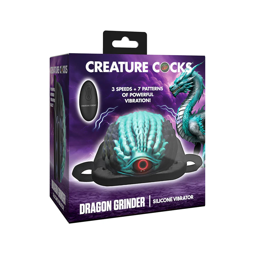 Creature Cocks Dragon Vibrating Silicone Grinder