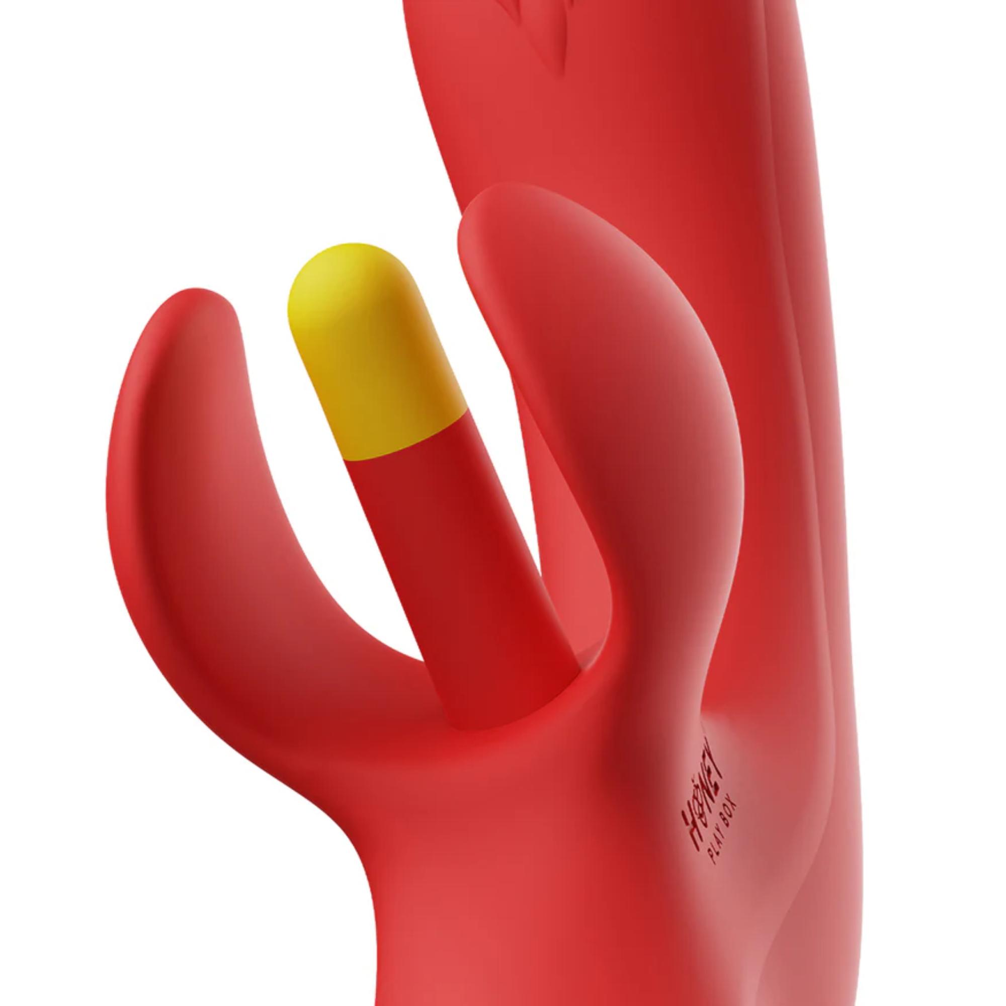 Fortexa Kinky Finger Flapping Rechargeable Silicone Clit & G-Spot Vibrator with App Control