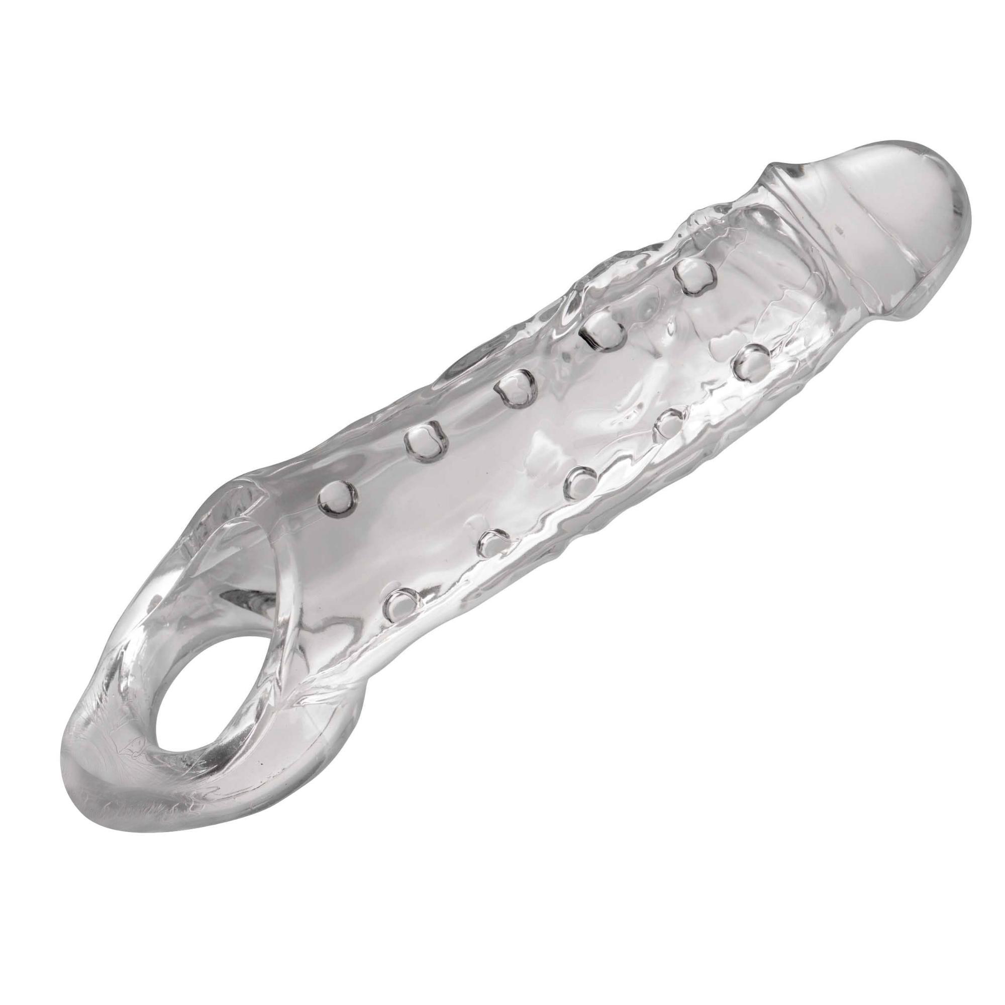 Size Matters Clearly Ample Penis Enhancer Sheath