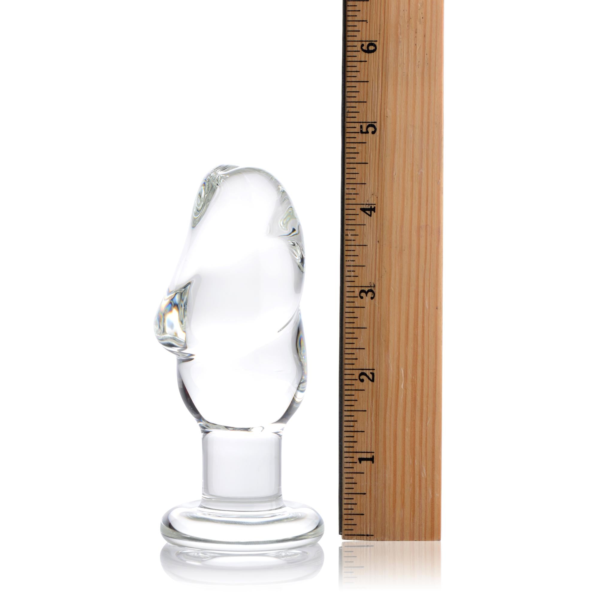 Prisms Erotic Glass Asvini Glass Penis Anal Plug