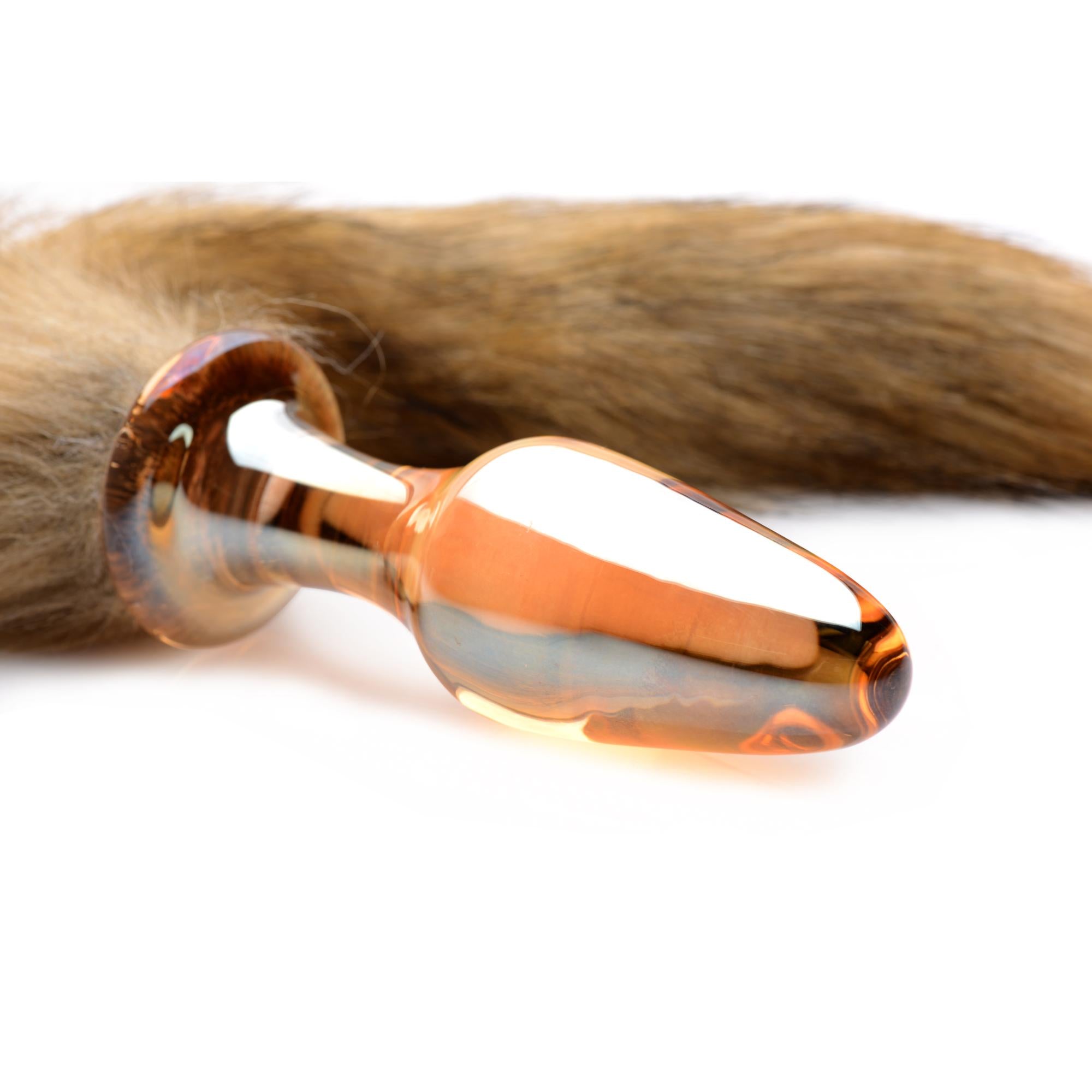 Tailz Fox Tail Glass Anal Plug