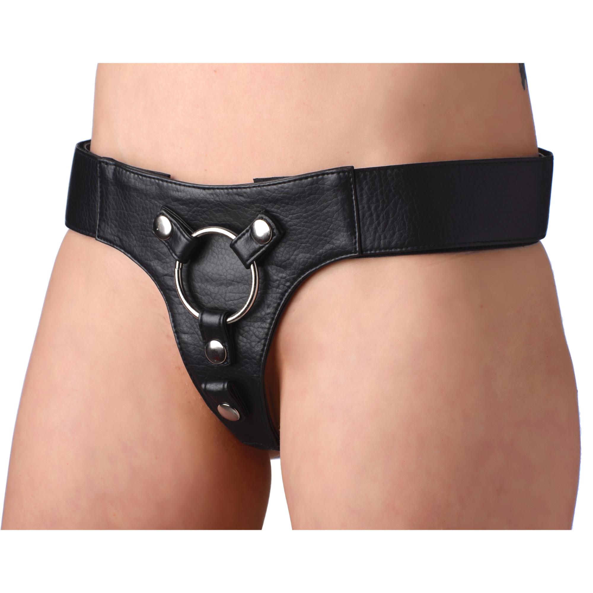 Strap U Domina  Adjustable Wide Band Strap On Harness