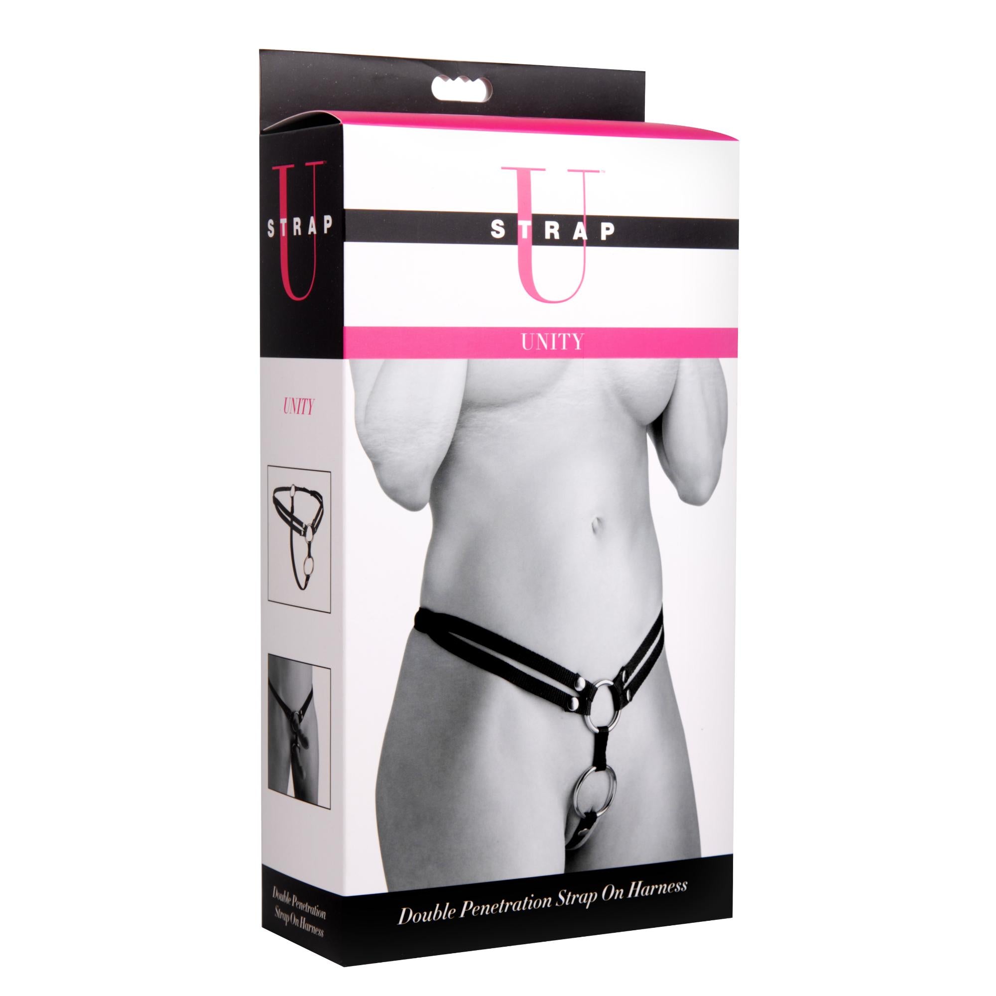 Strap U Unity  Double Penetration Strap On Harness