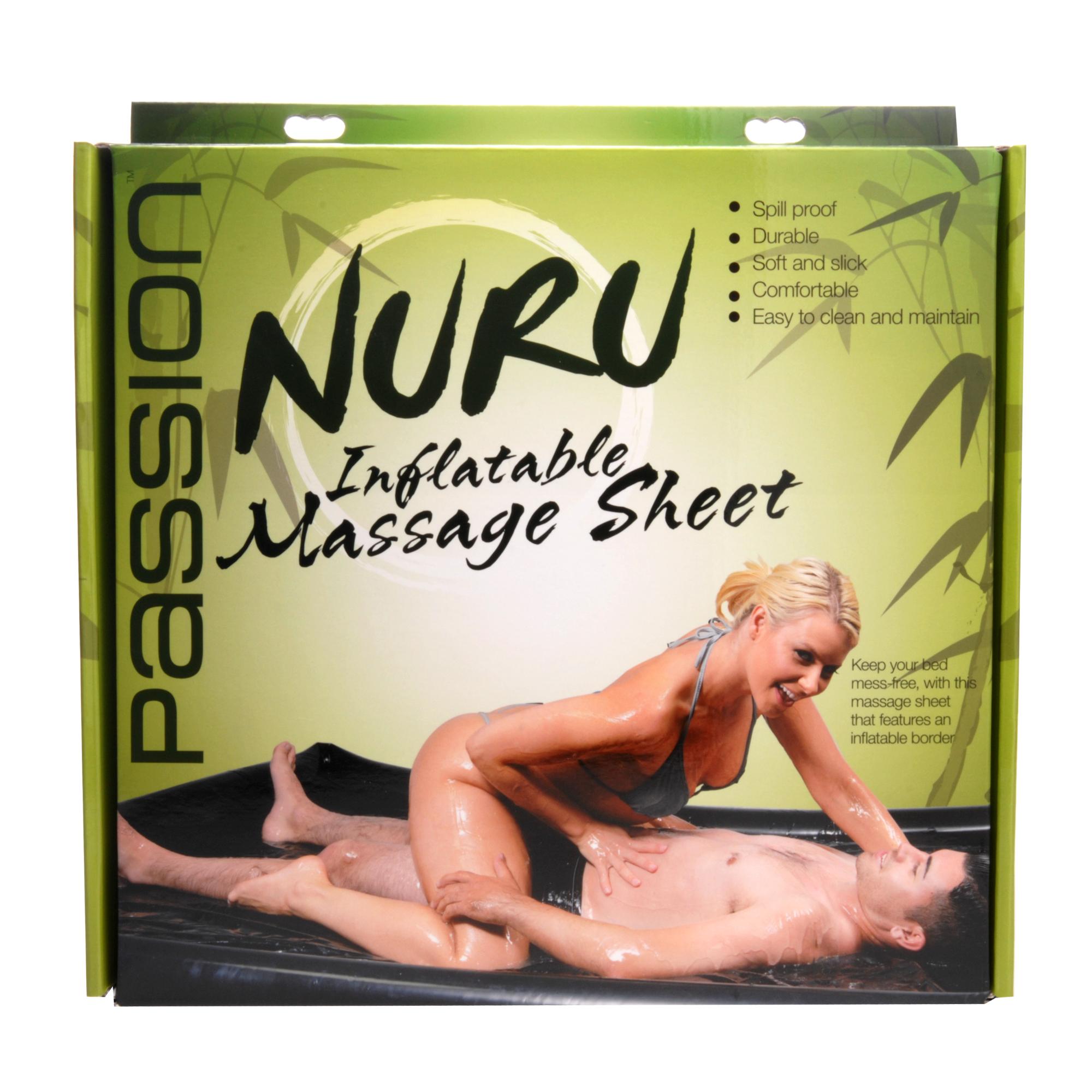 Passion Lubricants Nuru Inflatable Vinyl Massage Sheet